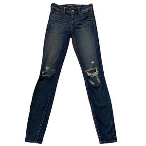 American Eagle high rise jeans 4 x-long tall jegging